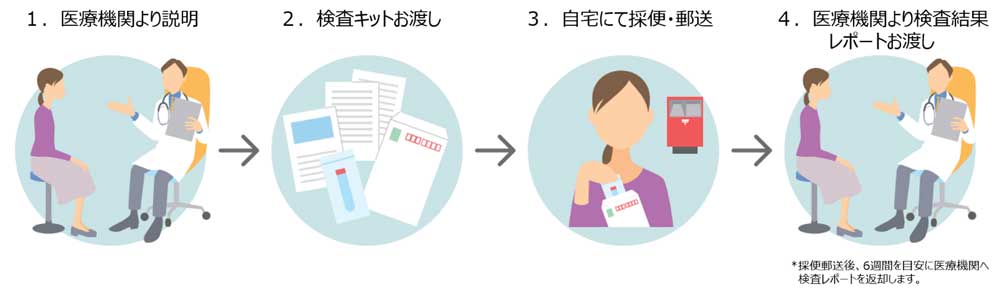 検査の流れ