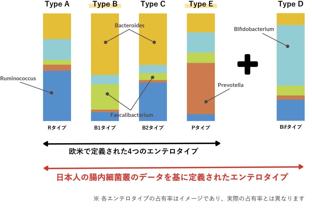 本人特有のエンテロタイプの定義